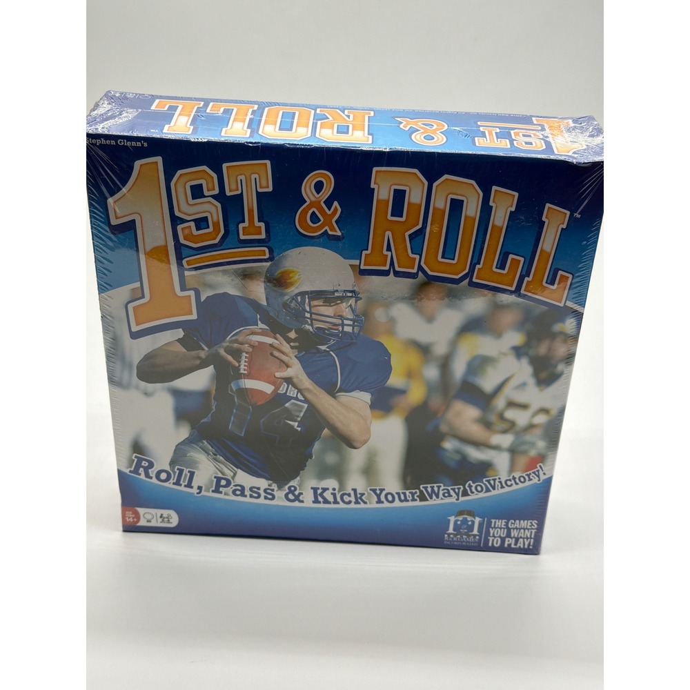 R&R Games 1st & Roll Football Dice Board Game‎ New Factory Sealed 2016 Edition